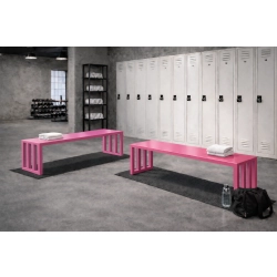 Ławka Metalowa Loft LM-154 Kolor Różowego Rozmiary od 50 cm do 200 cm